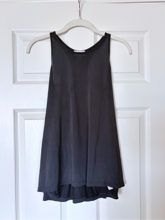 Old Navy Tops - Old Navy Flowy Deep Slate Blue High Neck Racerback Tank Top — Size S